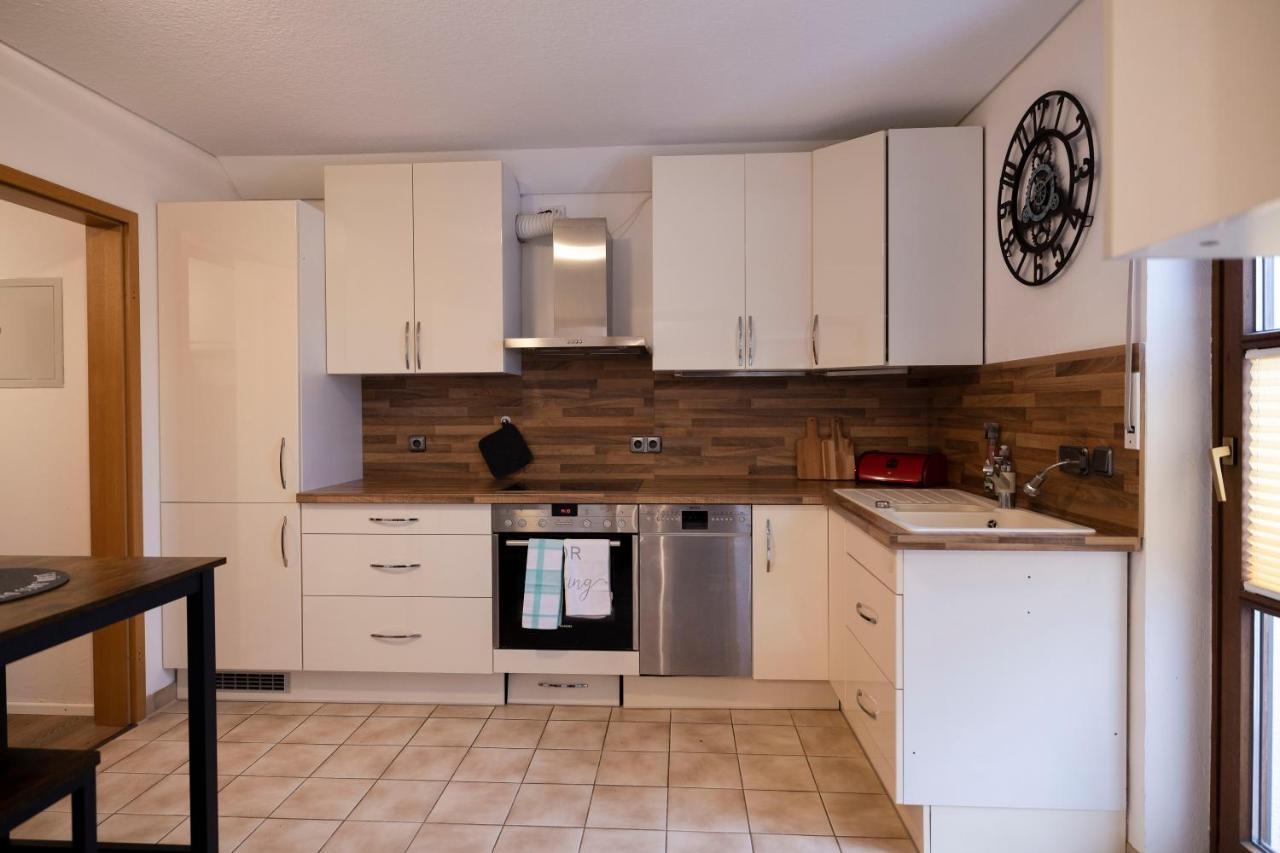 Ferienwohnung Am Riedfeld เซเฟลด์ ภายนอก รูปภาพ